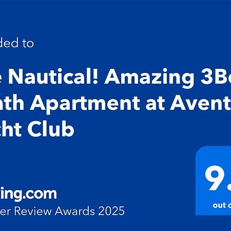 The Nautical! Amazing 3Bed 2Bath Apartment At Aventura Yacht Club المظهر الخارجي الصورة